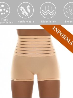 Sport Control Solid Seamed Tummy Control Panties - Image 4