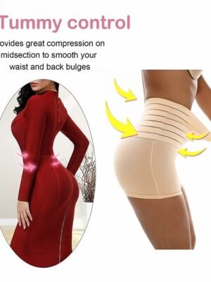 Sport Control Solid Seamed Tummy Control Panties - Image 5