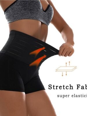 Sport Control Solid Seamed Tummy Control Panties - Image 7