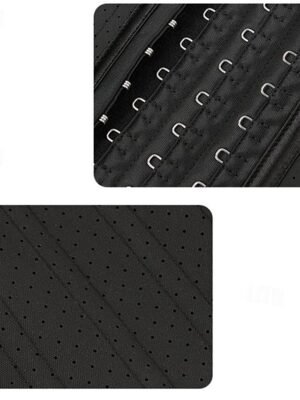 Sport Fit Pure Colour Buckle Waist Trainer - Image 5