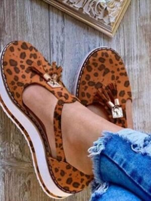 Trendy Black Platform Bow Accent Mary Jane Shoes - Image 11