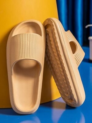 Unisex Lightweight Anti-Slip Green EVA Slides - Image 11