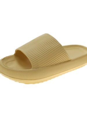 Unisex Lightweight Anti-Slip Green EVA Slides - Image 3