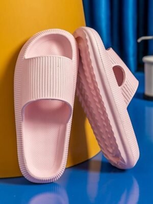Unisex Lightweight Anti-Slip Green EVA Slides - Image 6