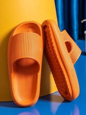 Unisex Lightweight Anti-Slip Green EVA Slides - Image 8