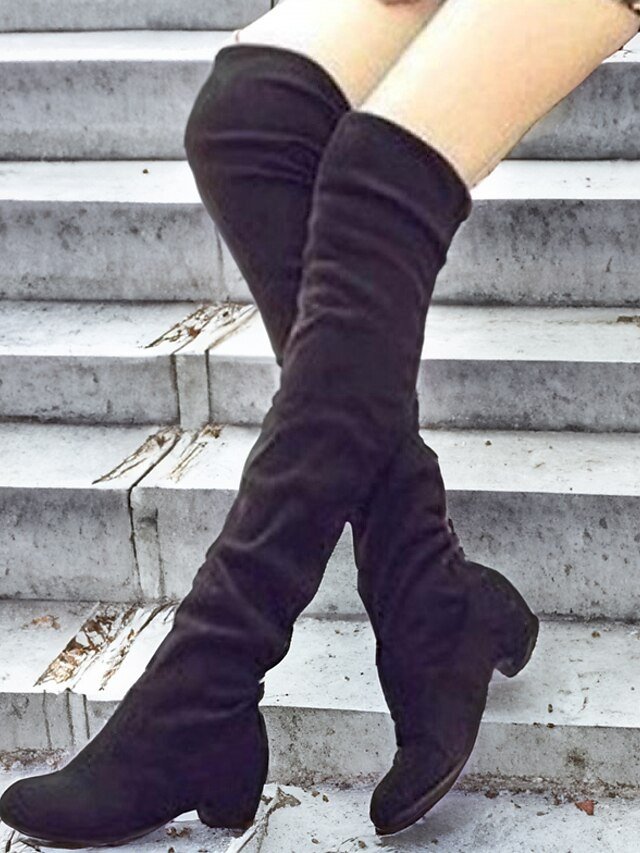 Versatile Fold-Over Flat Ankle Slouch Boots - Image 2