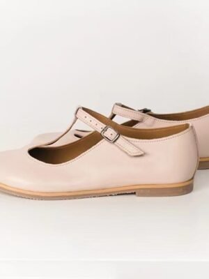 Vintage-Inspired Casual Round Toe T-Strap Flats - Image 5
