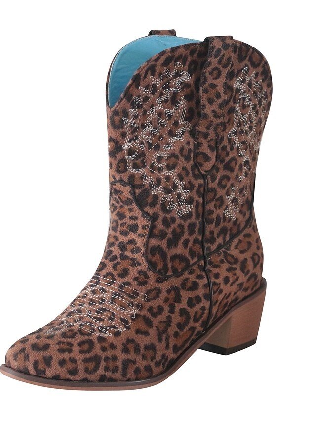 Vintage Western Embroidered Pointed Toe Cowboy Boots - Image 14