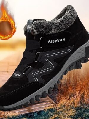 Waterproof Insulated Fleece Lined Hiking Boots - Image 11