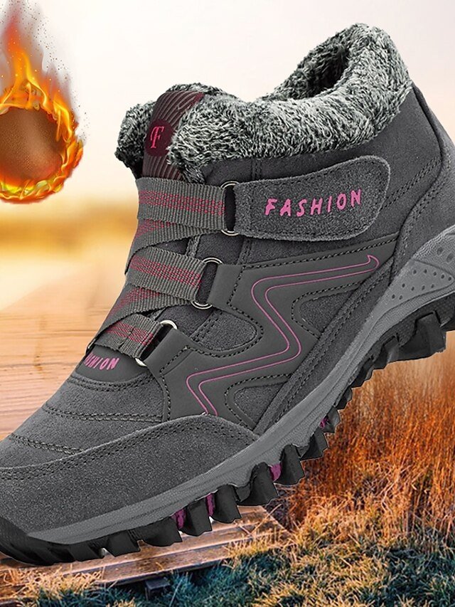 Waterproof Insulated Fleece Lined Hiking Boots - Image 7
