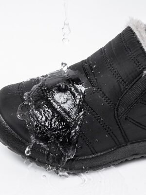 Winter Warm Waterproof Fleece-Lined Ankle Snow Boots - Image 6