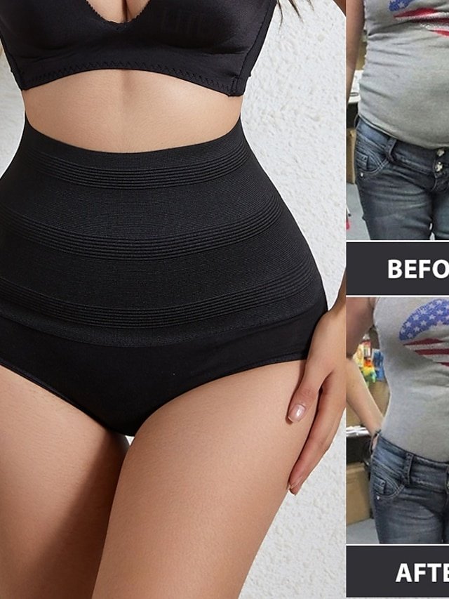 Women’s High Waist Tummy Control Thong Shapewear - Image 1